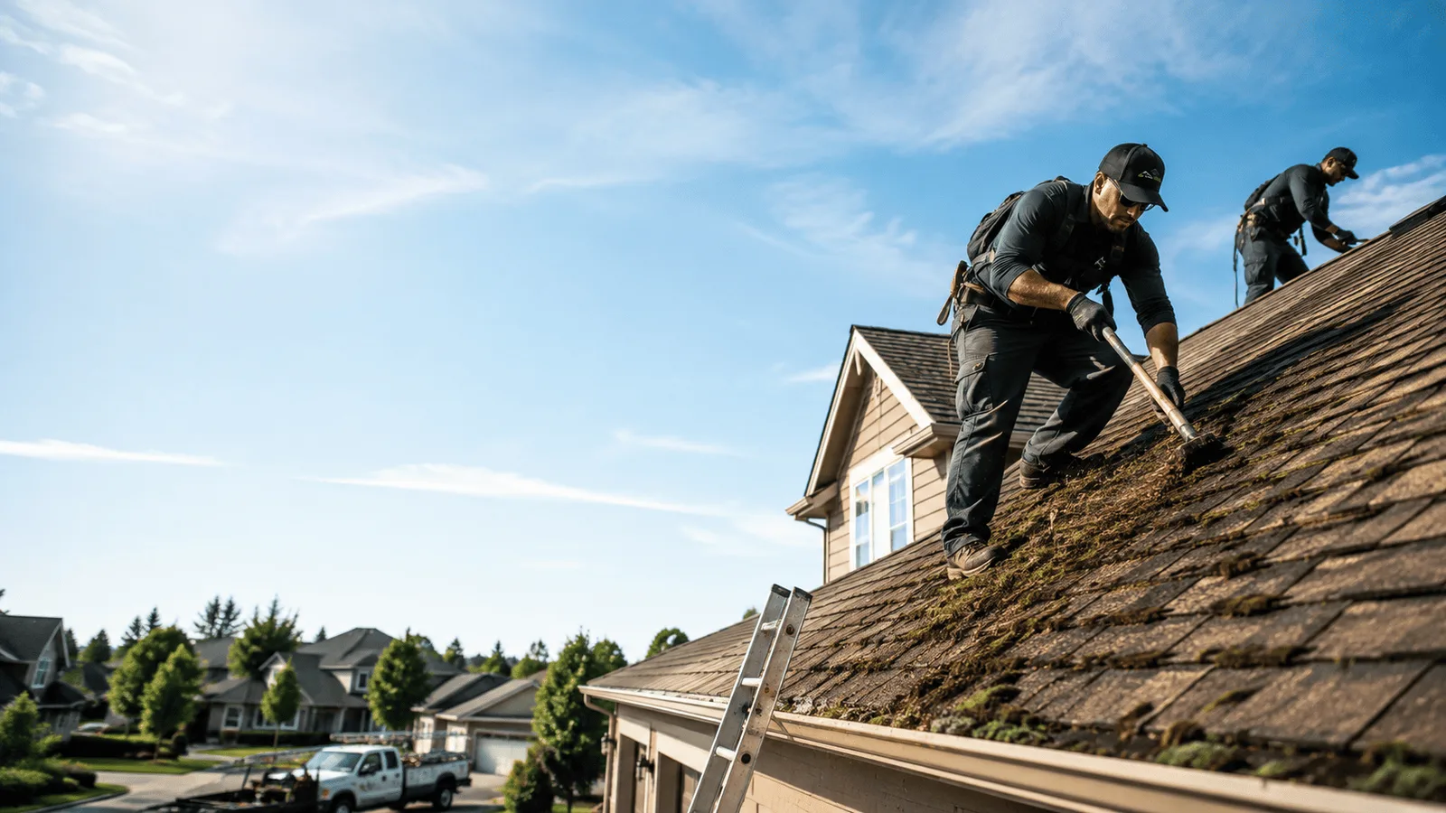 Roof Moss Removal in Amo, IN near me